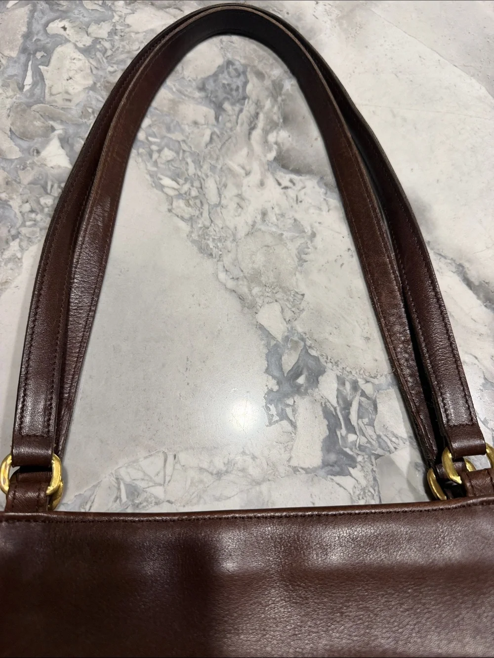 Coach Vintage Leather Shopper Tote